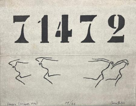 Art work by  Baruffaldi Composizione  - lithography paper 